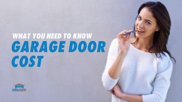 garage door cost()