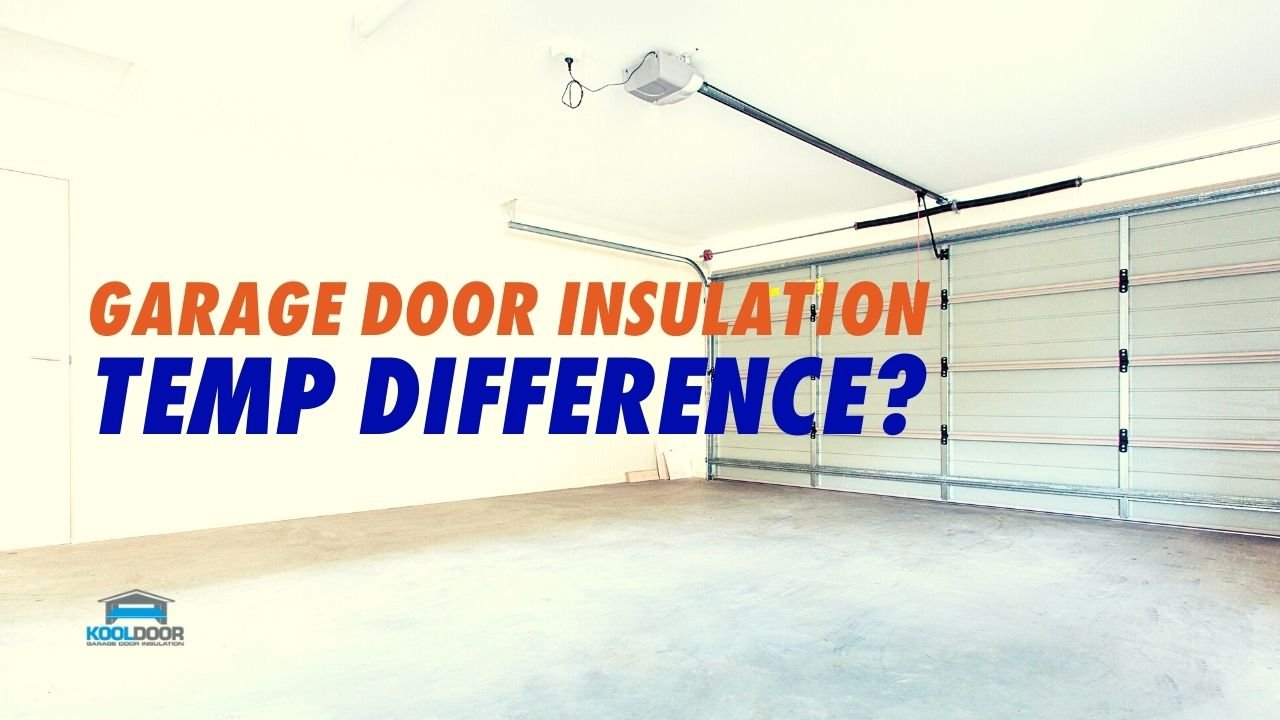 How Much Temperature Difference Will Garage Door Insulation Make