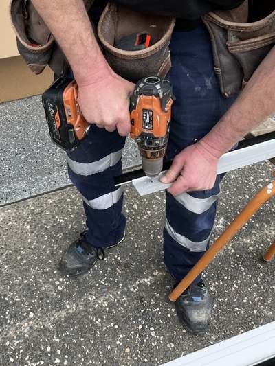 Drill Holes into Garage Door Garage Door Seal
