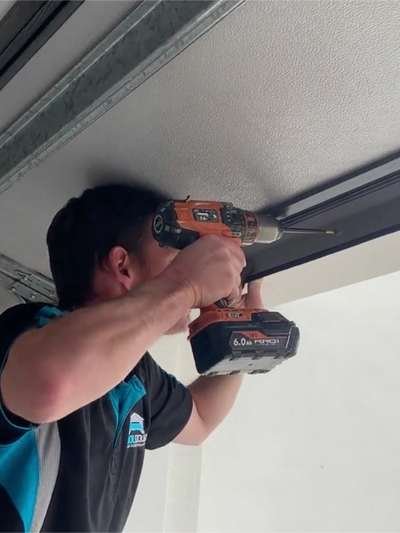 Garage Door Seal Installation Drill Holes