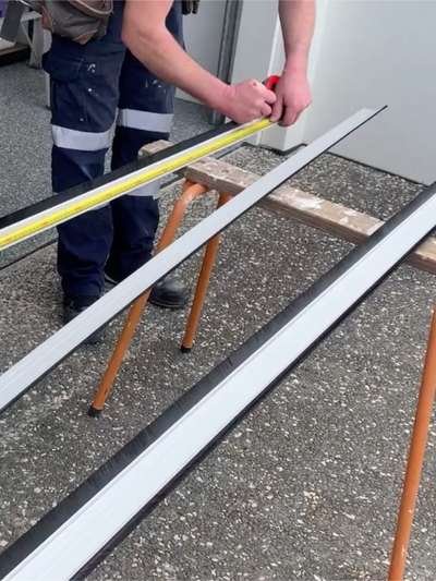 Garage Door Seal Installation Measure